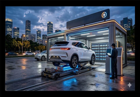 Electric Vehicle Battery Swapping Market Outlook